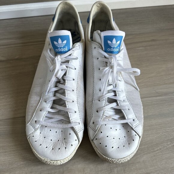 Adidas Aderley SPZL White Bright Blue 2020 FX1502 Men's - Size 10.5 US / 10 UK - Picture 2 of 11